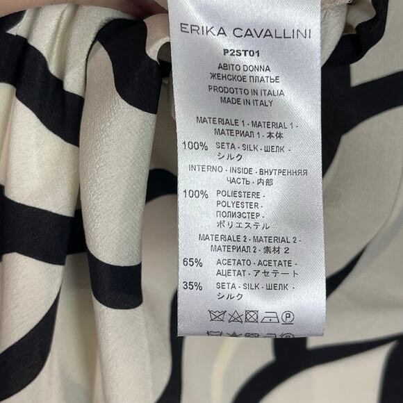 ANTHROPOLOGIE ERIKA CAVALLINI Women’s Silk Jasmine Maxi Shirt Dress Ivory - Picture 7 of 8